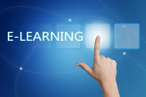 E-Learning Stock Illustration
