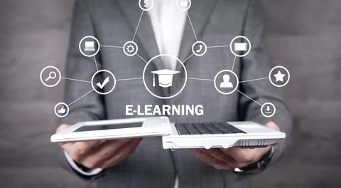 E-Learning. Internet. Technology. Business Stock Photos