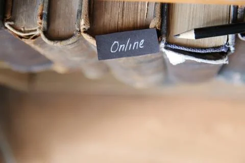 E-learning, online education concept. Stock Photos