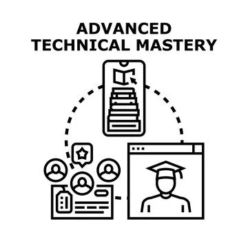 E learning platform offering online education and digital courses 스톡 일러스트