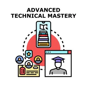 E learning platform offering online education and digital courses Stockillustratie