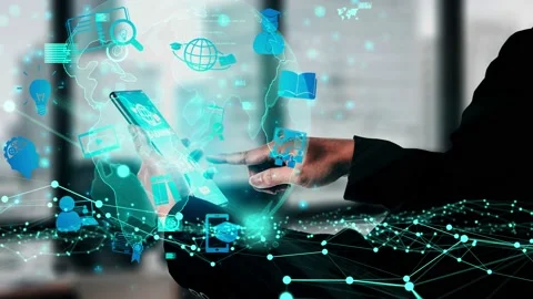 E-learning for Student and University conceptual Stock Footage 197096531