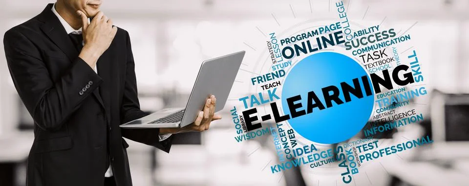 E-learning for Student and University Concept uds Stock Photos