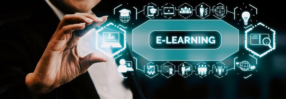 E-learning for Student and University Concept uds Stock Photos