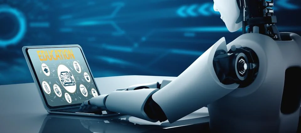 E-learning website with sofware for student to study on the internet snugly Stock Illustration