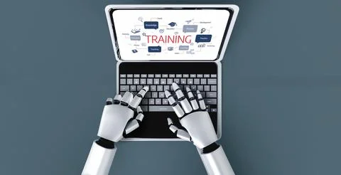 E-learning website with sofware for student to study on the internet snugly Stock Illustration