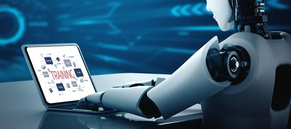 E-learning website with sofware for student to study on the internet snugly Stock Illustration