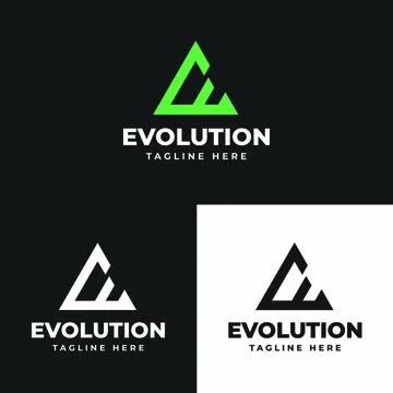 E Letter Logo Stock Illustration