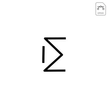 E logo monogram business vector icon element isolated Stock Illustration