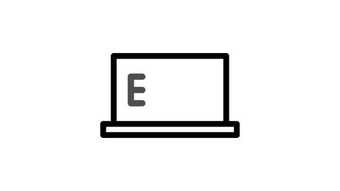 E+A logos displayed together, representing educational and electronic service Stock Footage 334998219