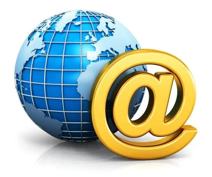E-mail and internet communication concept Stock-Illustration