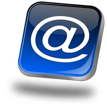E-Mail Button Stock Illustration