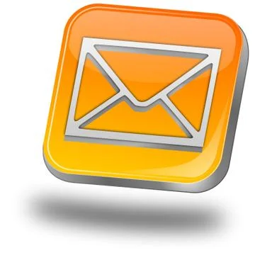 E-Mail Button Illustrazione stock
