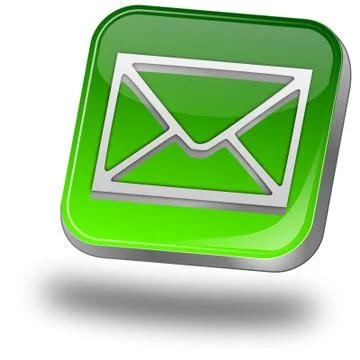 E-Mail Button Illustrazione stock