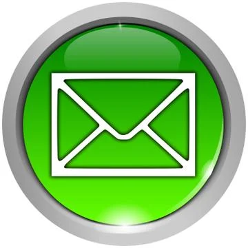 E-Mail Button Stock Illustration
