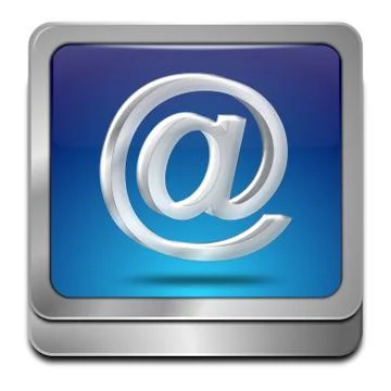 E-Mail Button Stock Illustration