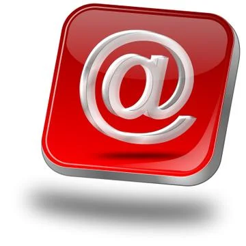 E-Mail Button Stock Illustration