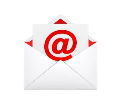 E mail envelope concept illustration Stock Illustration