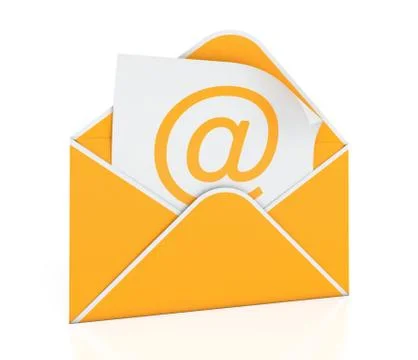E-mail envelope Stock Illustration