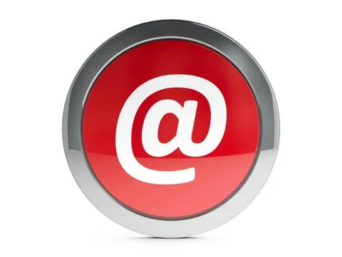 E-mail icon with highlight Stock Photos