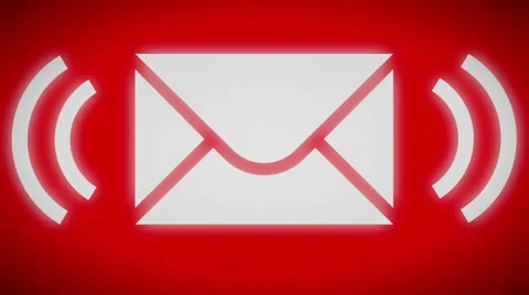 E-mail icon. looping. Stock Footage 59996113