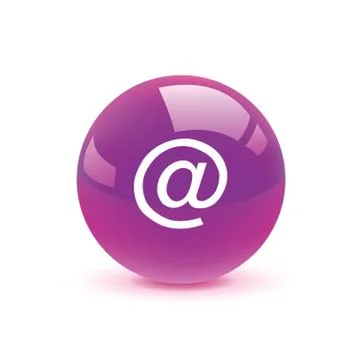 E mail icon web Stock Illustration