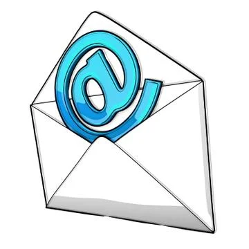 E-mail Stock Illustration