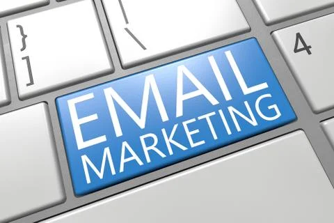 E-mail marketing Stock Illustration