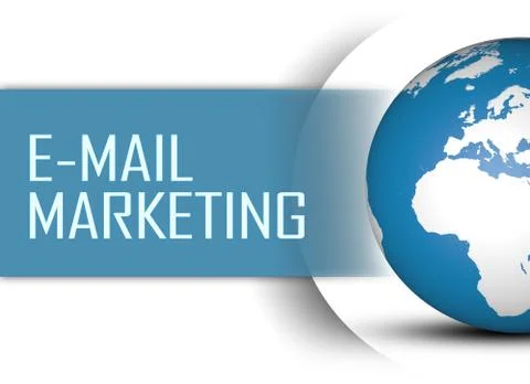 E-mail marketing Stock Illustration
