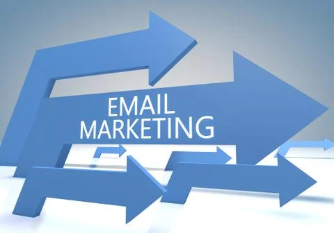 E-mail marketing Stock Illustration