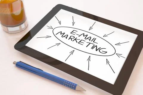 E-mail Marketing Stock Illustration