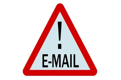 E-mail sign Stock Illustration