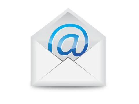 E mail vector illustration Illustrazione stock