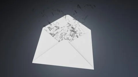 E-mail virus. attack via the global network.. Illustrazione stock
