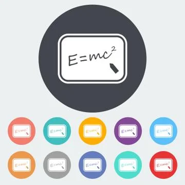 E = mc2. Stock Illustration