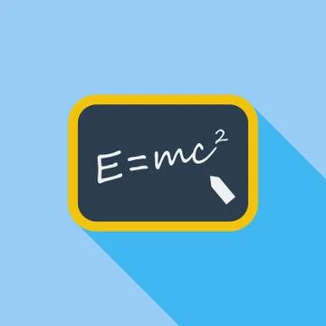 E = mc2 Stock Illustration