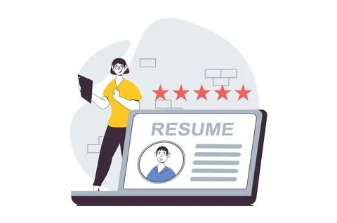 E-payment concept with people scene in flat design for web. Man paying with c Stock Illustration