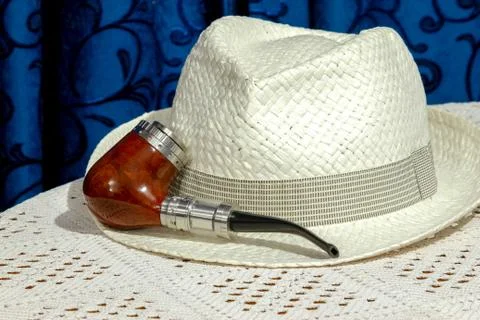 E-pipe with blurred background Stock Photos