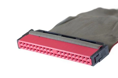 E Sata, Sata PC connection cable, clipping path Stock Photos