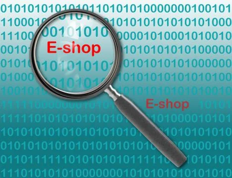 E-shop Stock Illustration