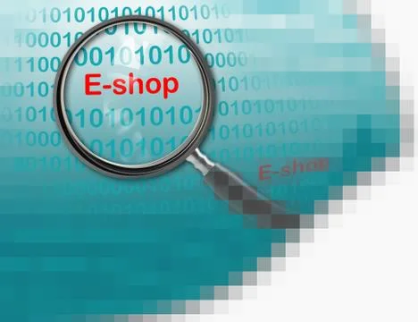 E-shop Stock Illustration