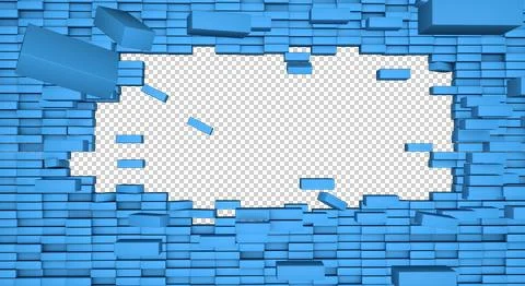 E-space wall-2 Stock Illustration