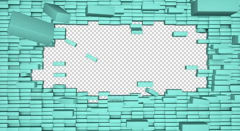E-space wall-nine Stock Illustration
