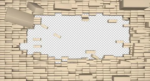 E-space wall-six Stock Illustration