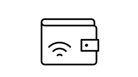 E wallet Vídeo Stock 342775978
