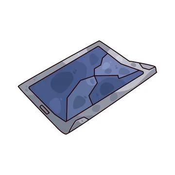 E-waste illustration Stock-Illustration