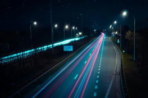 E313 high way Stock Photos