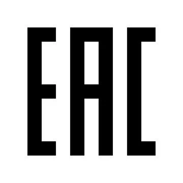 EAC sign vector illustration. EAC mark symbol. Stock Illustration