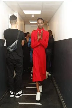  Each X Other backstage at Paris Fashion Week Autumn Winter 2019 Each X Ot... Stock-Fotos