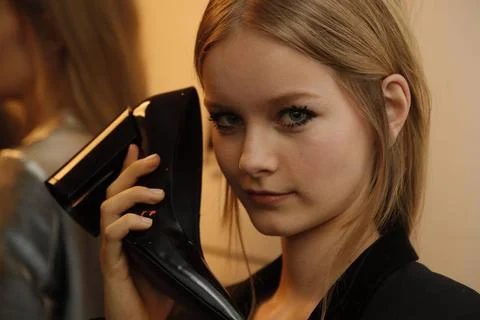  Each X Other backstage at Paris Fashion Week Autumn Winter 2019 Each X Ot... Stock-Fotos